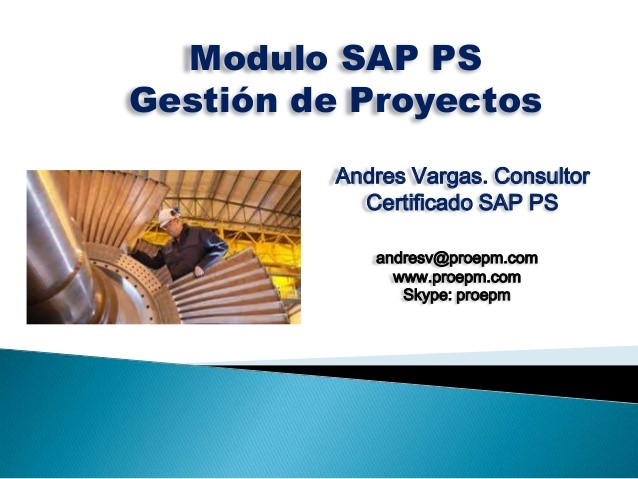 2.-  Gestión de Proyectos con SAP PS